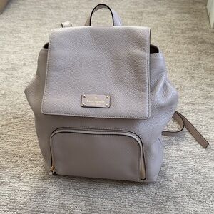 Kate Spade Blush Pink Leather Backpack